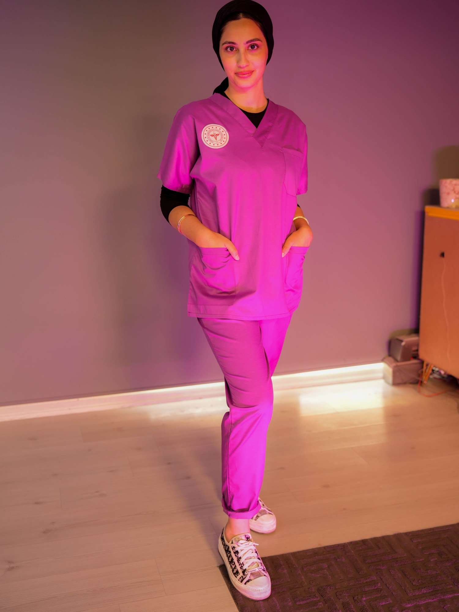 Medical Koleksiyonu Mor - HK Stil